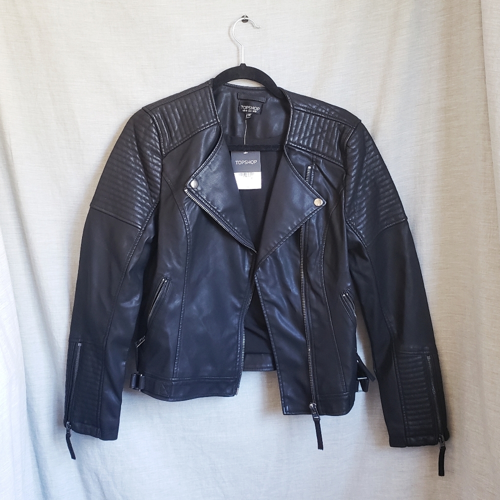 Topshop - NWT Leather Jacket